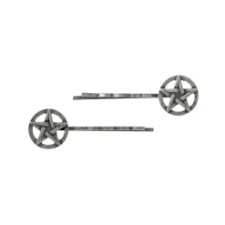 Pentagram Hair Clips