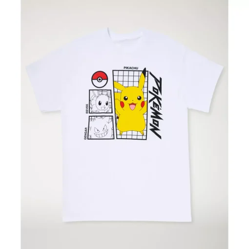 Pikachu Eevee Gengar T Shirt - Pokémon
