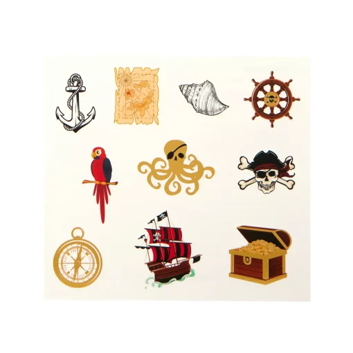Pirate Temporary Tattoos
