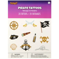Pirate Temporary Tattoos