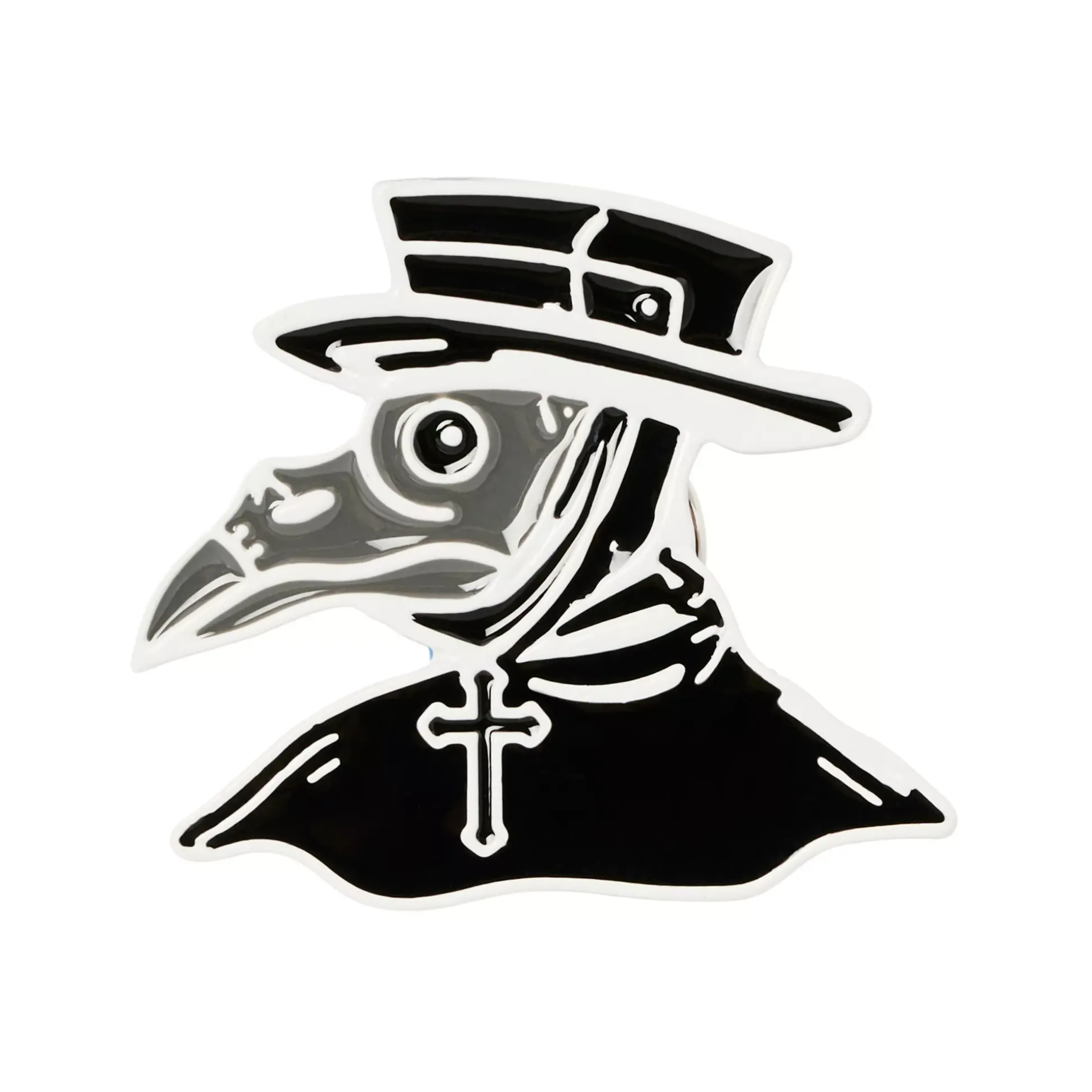 Plague Doctor Patch and Pin Set