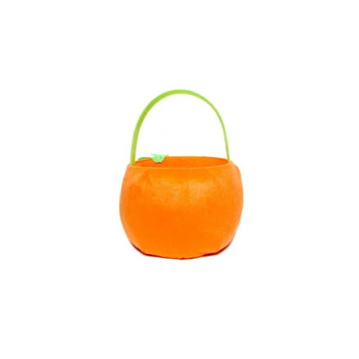 Plush Pumpkin Treat Bucket