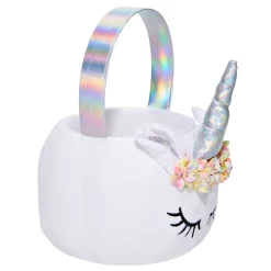 Plush Unicorn Treat Bucket