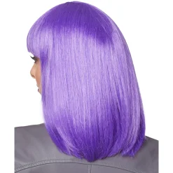 Purple Pageboy Wig
