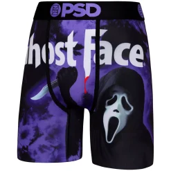 Purple PSD Ghost Face Boxers