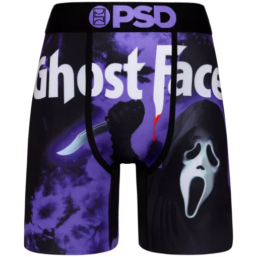 Purple PSD Ghost Face Boxers