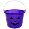 Purple Pumpkin Treat Bucket