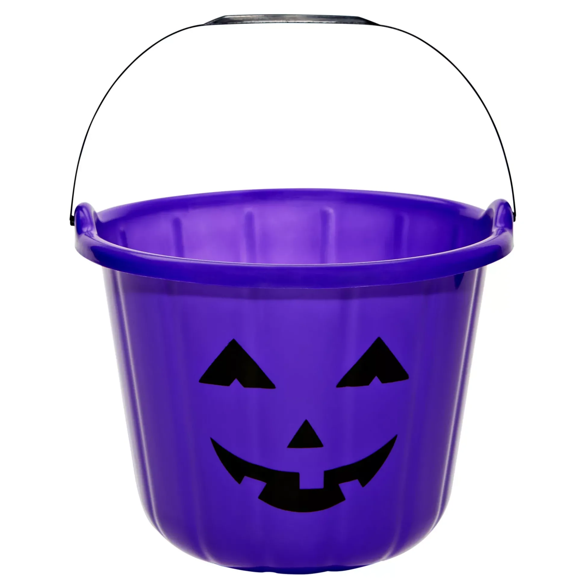 Purple Pumpkin Treat Bucket