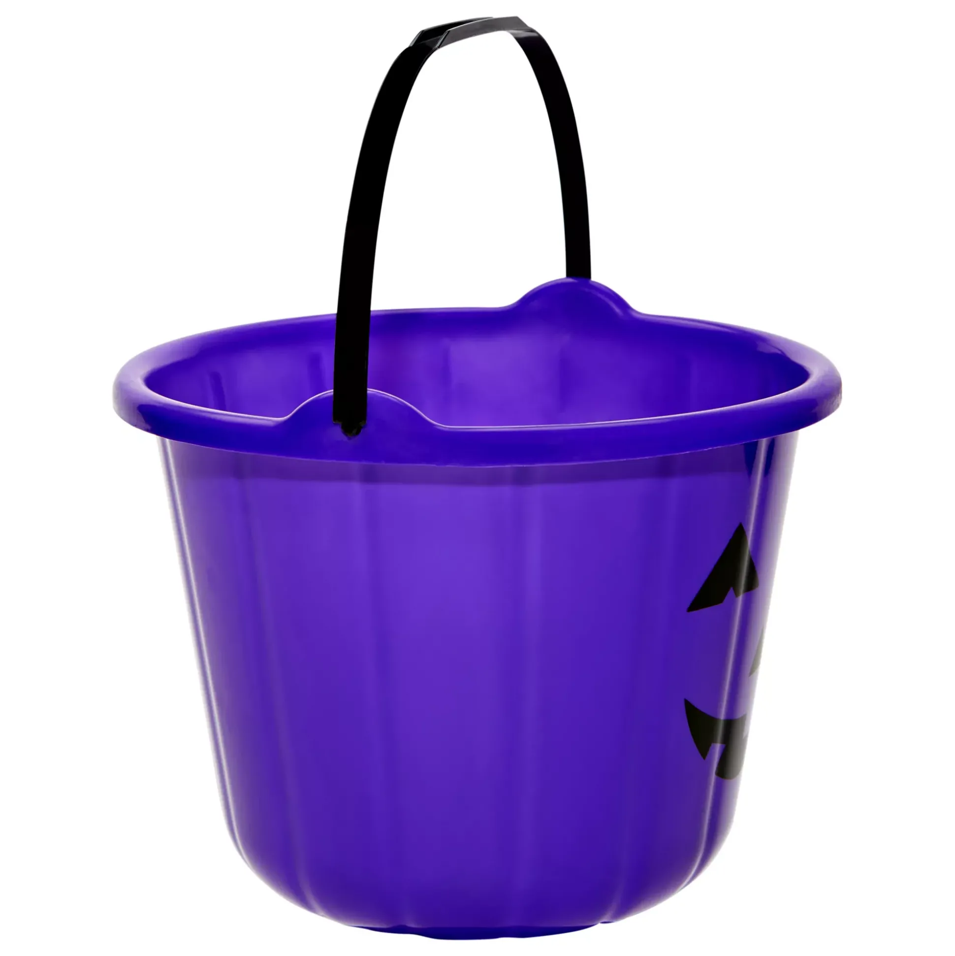 Purple Pumpkin Treat Bucket