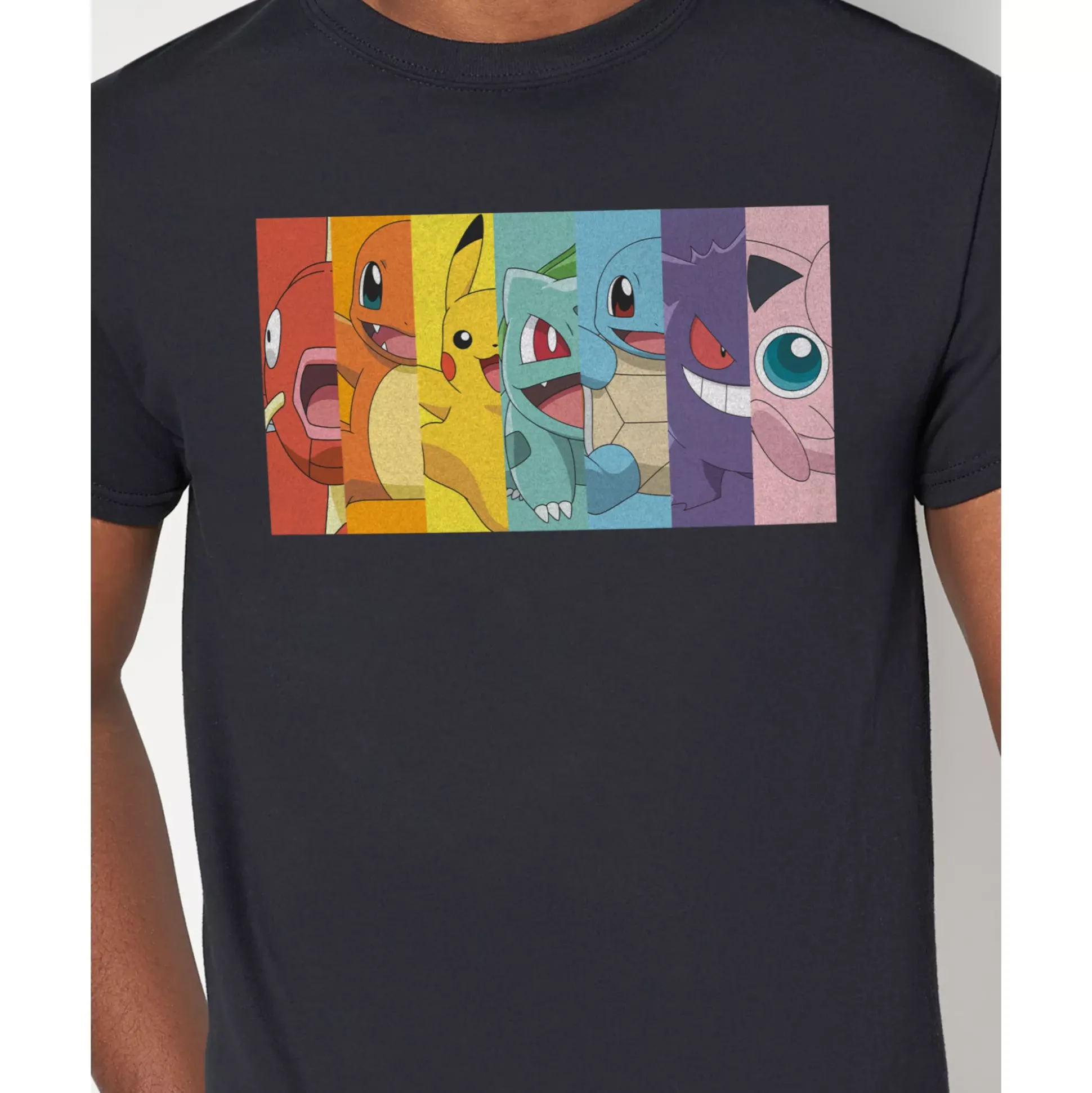 Rainbow Characters T Shirt - Pokémon