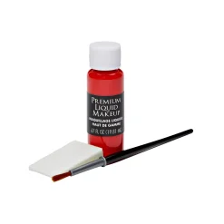 Red Liquid Makeup
