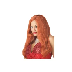 Red Silver Screen Sensation Wig