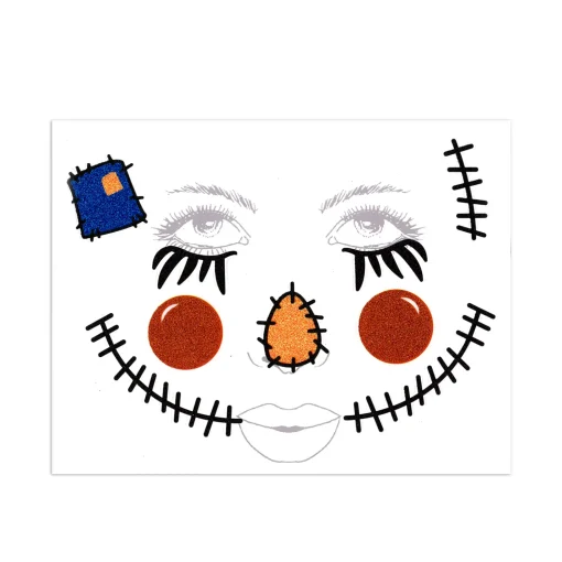 Scarecrow Face Decal