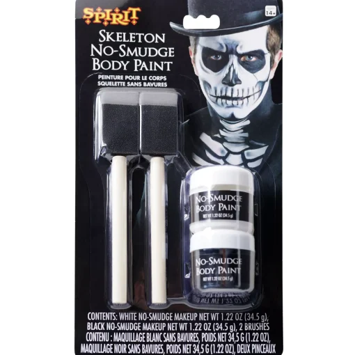 Skeleton Body Paint Makeup Kit