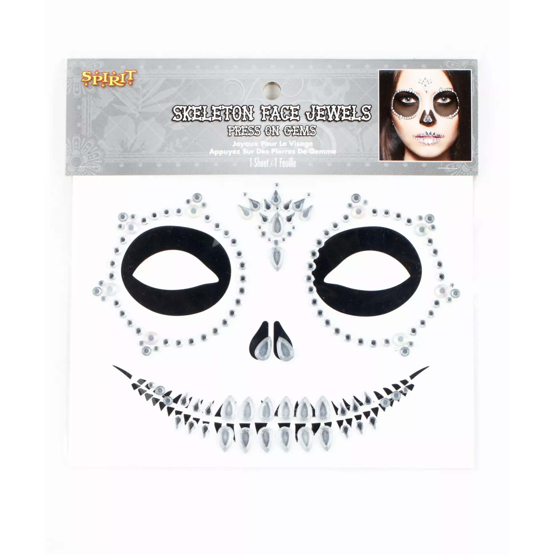 Skeleton Face Jewels