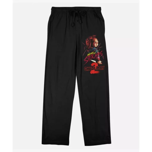 Snitches Get Stitches Lounge Pants - Chucky