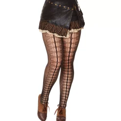 Steampunk Crochet Tights
