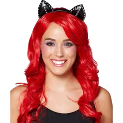 Stitched Cat Ear Headband