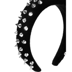 Studded Black Headband