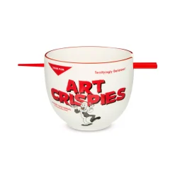 Terrifier Art Crispies Bowl with Chopsticks