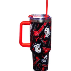 Terrifier Icons Travel Tumbler with Straw - 40 oz.