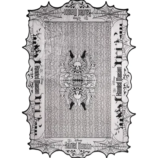 The Haunted Mansion Metallic Lace Tablecloth - Disney
