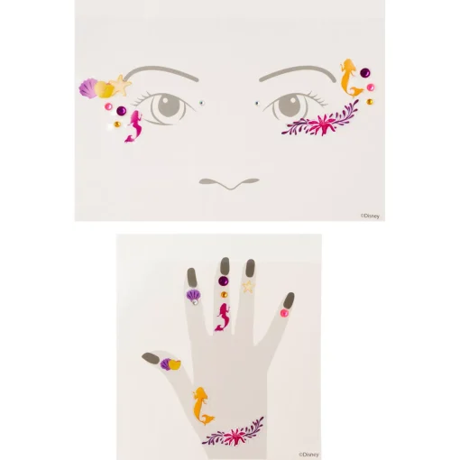 The Little Mermaid Face Decal - Disney Princess