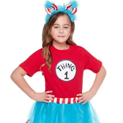 Thing 1-5 Glitter Patches - Dr. Seuss