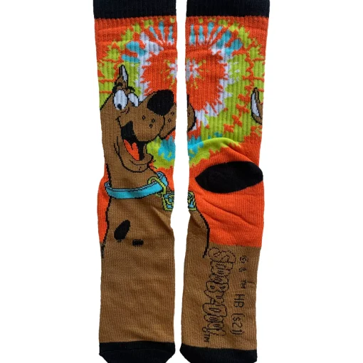 Tie Dye Scooby Crew Socks - Scooby-Doo