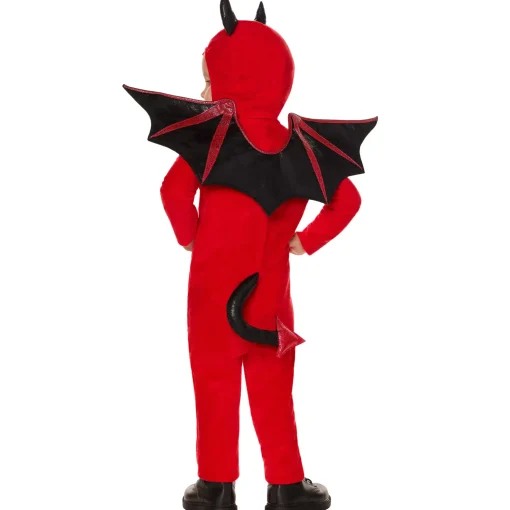 Toddler Devil Jumpsuit Costume