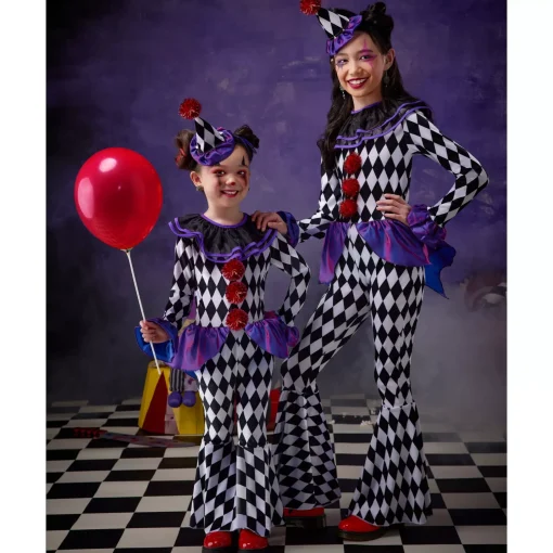 Toddler Funhouse Clown Costume