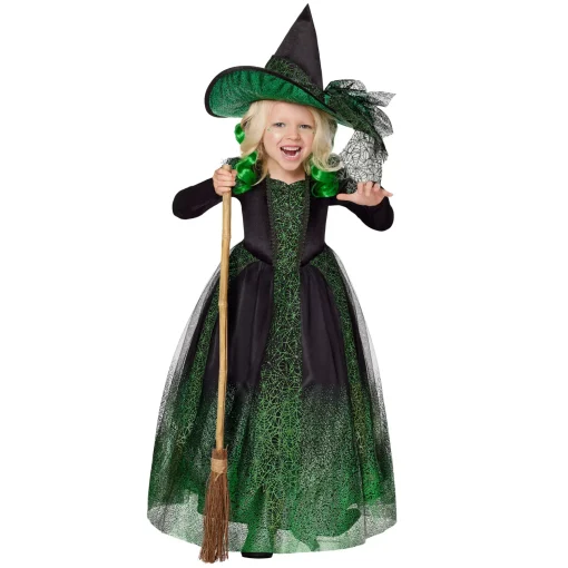 Toddler Green Witch Costume