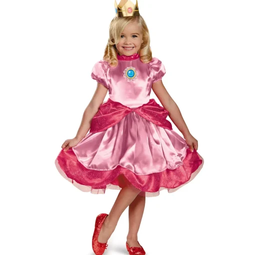 Toddler Princess Peach Costume - Mario Bros.
