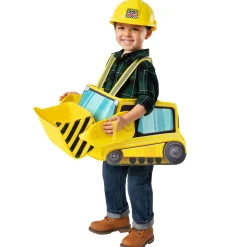 Toddler Ride-Along Bulldozer Costume