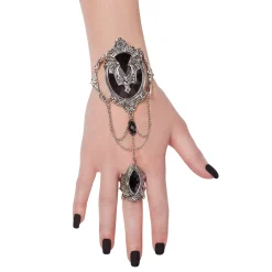 Vampire Bat Hand Chain