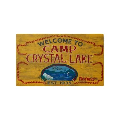 Welcome to Camp Crystal Lake Doormat - Friday the 13th