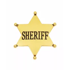 Western Sheriff Gold Badge