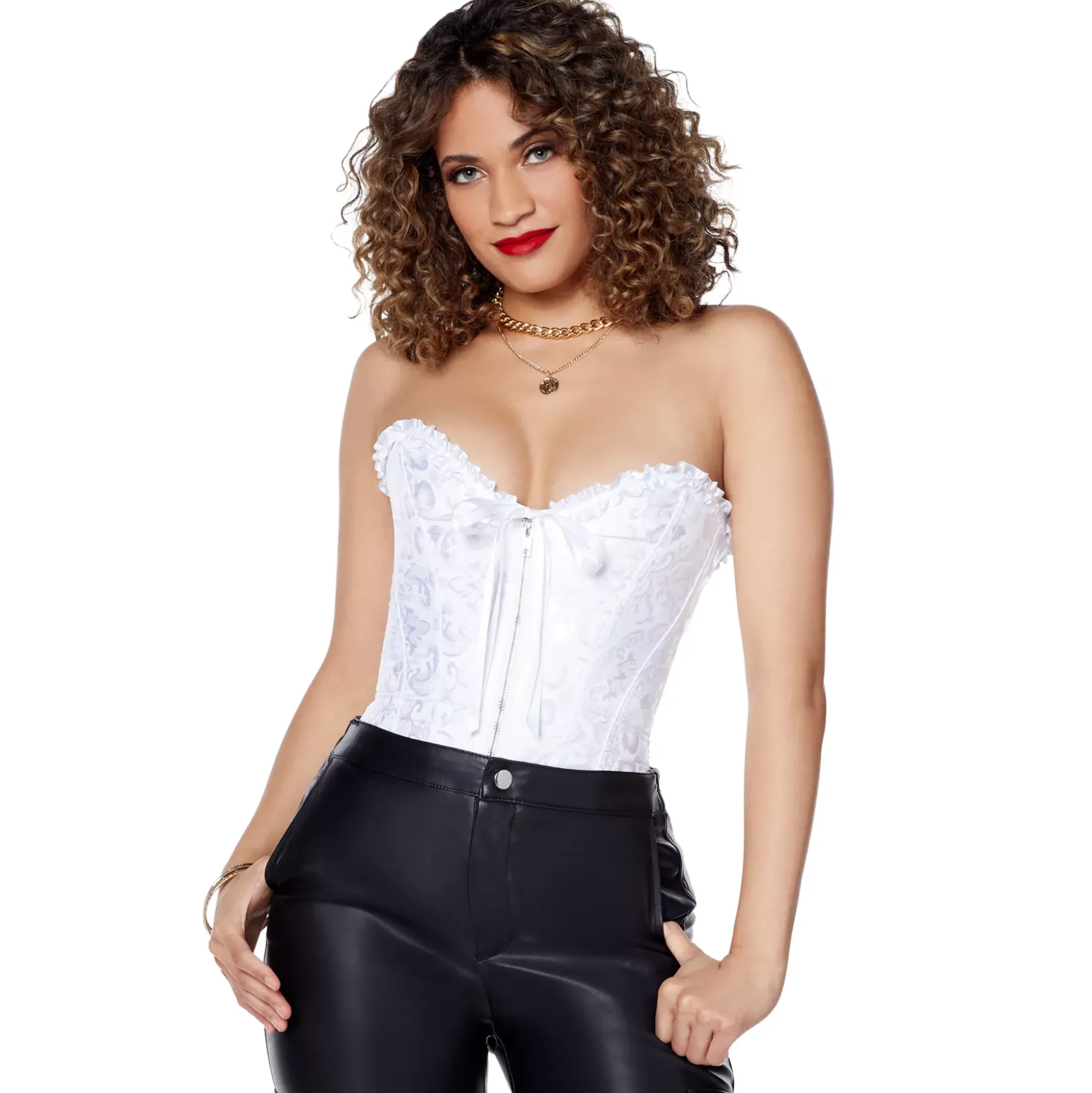 White Lace Royal Corset