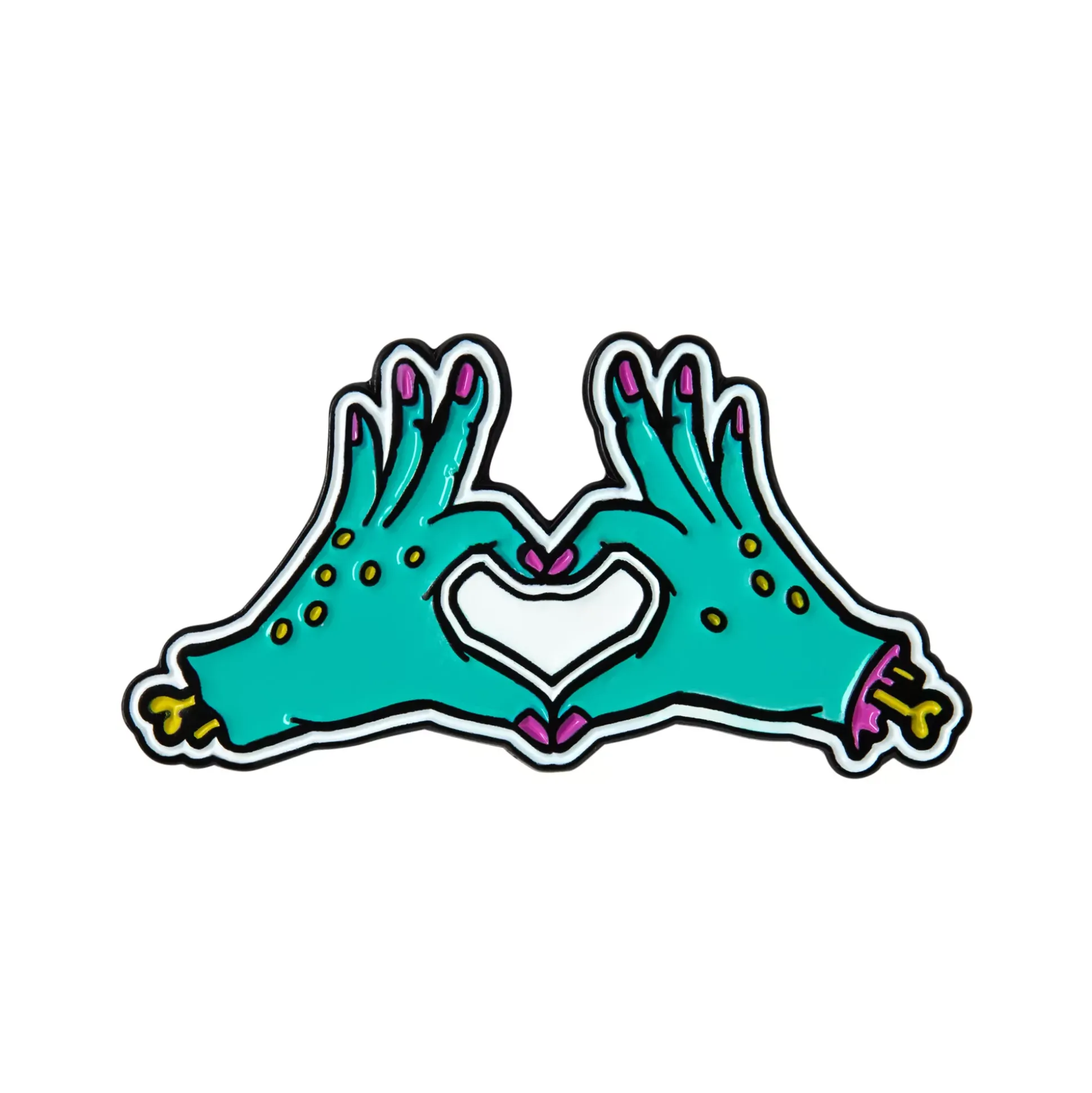 Zombie Pin Set - 4 Pack